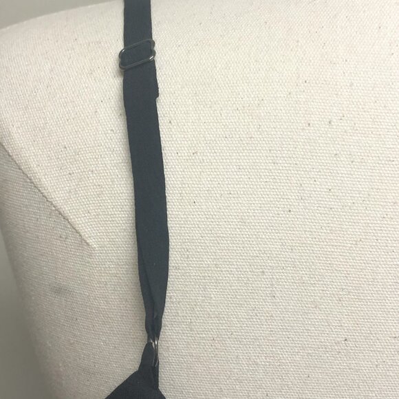 Madewell Silk Button Down Cami in Black - Picture 9 of 10